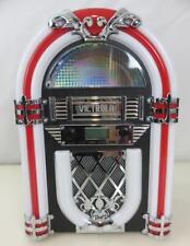 NEW Victrola Retro MCM Countertop Jukebox LED Bluetooth FM Radio NWOB picture