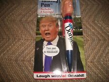 DONALD TRUMP Talking Pen-8 Sayings In Trump's Real Voice-READ BELOW WHAT HE SAYS picture