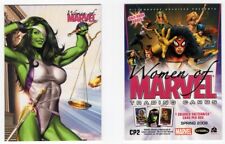 2007 WOMEN of MARVEL She-Hulk CP2 Philly Non-Sport Show promo card Rittenhouse picture
