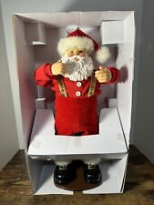 NEW Rock Santa Collectibles Jingle Bell Rock Animated Santa Claus picture