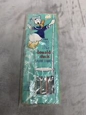 1950's Walt Disney Donald Duck Box Paper Drinking Straws picture