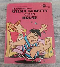 The Flintstones: Wilma and Betty Clean House Vintage Classic  picture