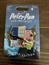 Disney 2018 Peter Pan 65th Anniversary Shadow Slider 3-D Pin NEW picture