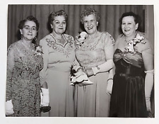 1954 Boston MA Hotel Kenmore Brighton Womens Club Banquet Vintage Press Photo picture