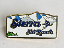 Sierra Ski Ranch Vintage Lapel Pin Lake Tahoe California picture