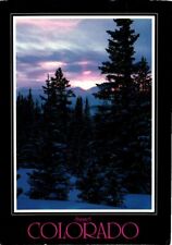 Sunset Colorado Postcard picture