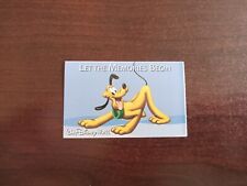 Vintage Disney World Park Hopper Ticket ,  Pluto 2011 picture