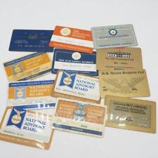 Vintage Lot National Advisory Board American Security Council Membership Cards picture