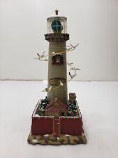 Mr Christmas Holiday Lighthouse Old Mackinac Michigan - Animated & Sounds 14” picture
