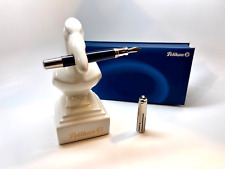 Pelikan Souveran M600 Fountain Pen w/Dark Blue Body, Ag 925 Cap and 18K 