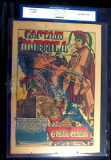 Captain America Comics #35 CPA 4.0 SINGLE PAGE #7/1 