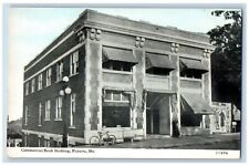 Fayette Missouri Postcard Commercial Bank Building Exterior 1910 Vintage Antique picture
