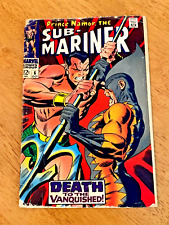 1968  Marvel Comics. Sub Mariner. # 6 Death To The Vanquished  