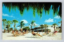 Sarasota FL-Florida, Gulf Beach Hotel, Exterior, Vintage Postcard picture