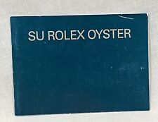 Su ROLEX Oyster Booklet 2007 Spanish Español Daytona Submariner Explorer GMT / picture