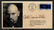 Anton LaVey Church of Satan Autograph Reprint on Collector's Envelope *OP1179 picture