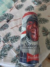 Budweiser Notorious BIG Biggie Can 25oz Opened Limited Edition picture