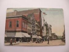 ANTIQUE RPPC PHOTO MARKET STREET HARRISBURG PA POSTED 1911 picture