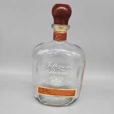 Jefferson's Reserve Kentucky Straight Bourbon Whiskey Empty 750ml Bottle Unrinse picture