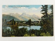 Typical Ranch Scene Mountain Region Spokane WA Divided Back Vintage Postcard picture
