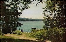 Vintage Postcard- Camp Notre Dame, Lake Spofford, Spofford, NH 1960s picture