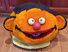 Vintage Sesame Street Henson Ernie Cloth Cushion Mask Head Adult Cosplay picture