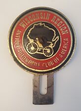 Vintage Antique Automobile Club of America Wisconsin Region License Plate Topper picture