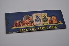 Vintage Franklin Sugar Labels For Preserves Canning 1940’ds Prop Display picture