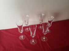 Rare Val Saint Lambert Crystal Champagne Flutes (6) - Poitiers (?)  1947 - 1957 picture