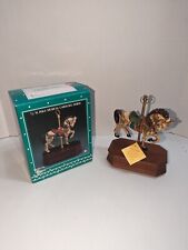 Vintage Musical Carousel Horse - WORKS - NIB picture