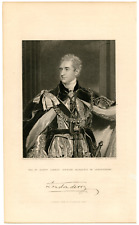 ROBERT STEWART 2nd MARQUESS OF LONDONDERRY, British MP, 1832 Engraving 9676 picture