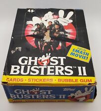 Vtg 1991 Topps Ghostbusters 2 II Trading Cards Full Box of 36 Packs Sealed picture