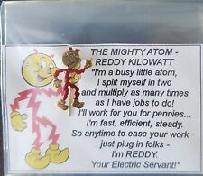 1 pc NEW Vintage Reddy Kilowatt Lapel Or Hat Pin. ELECTRICAL MASCO 36+ In Stock. picture