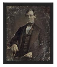 PRESIDENT ABRAHAM LINCOLN FIRST KNOWN PHOTOGRAPH 1846 8X10 FRAMED PHOTO picture