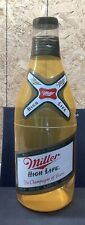 Vintage Miller High Life Inflatable Bottle 30” Tall  The Champagne Of Beers picture