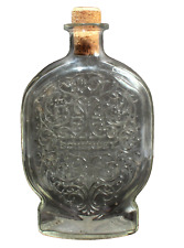 Vintage 1953 Schenley Glass Bottle Empty with Cork Stopper Collectible Decanter picture
