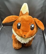 Vintage Official Nintendo Pokémon “Eevee” Play By Play 14” Plush Toy 1999 picture