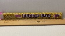 Vintage 1993 Amurol 300 BUBBLE BITS Bubble Gum Tube YELLOW Flavor?-NOS-Sealed picture