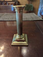 Vintage BALDWIN Brass Smithsonian Institute Candle Stick Holder 6.75