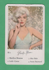 Marilyn Monroe 1958 FX Schmid  Quartett Film Star Card picture