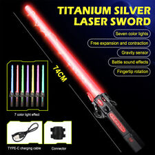 Lightsaber Light Up Saber 7 Colors Change LED Light Saber Light Sword Expandable picture