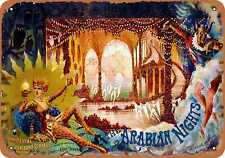 Metal Sign - Arabian Nights Play - Vintage Look Reproduction picture