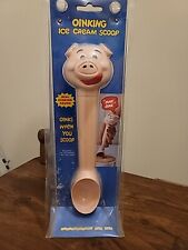 Rare Vintage Oinking Pig Ice Cream Scooper By Fun-Damental Too Ltd NEW OLD picture