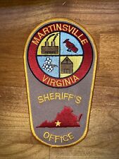 Martinsville Virginia Sheriff's Office Patch picture