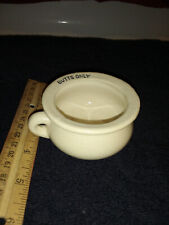 antique vintage porcelain ash tray chamber pot butts only 1930-40 picture