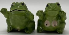 Vintage Anatomically Correct Male & Female Frog Figurines Novelty Humor Naughty picture