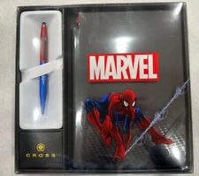 Cross Tech2 Marvel Spiderman Ballpoint Pen with Stylus & Journal Gift Set NEW picture