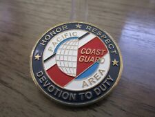 USCG Coast Guard Pacific Area 3 Star Vice Admiral Challenge Coin #36S picture