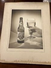RARE 1940s Chicago Photographer A. GEORGE MILLER Original FEHR’S BEER Photo picture