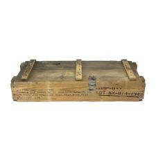 Wooden Artillery Crate 105mm 38x12x8 - Used picture